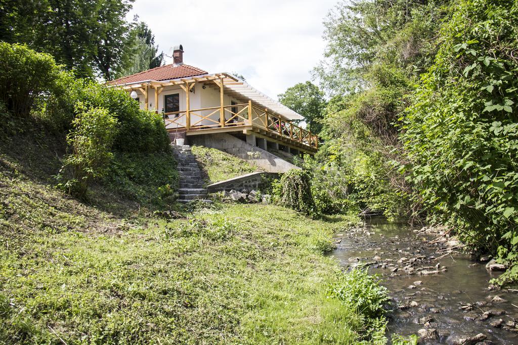 Teraszház Zebegény Villa Kültér fotó