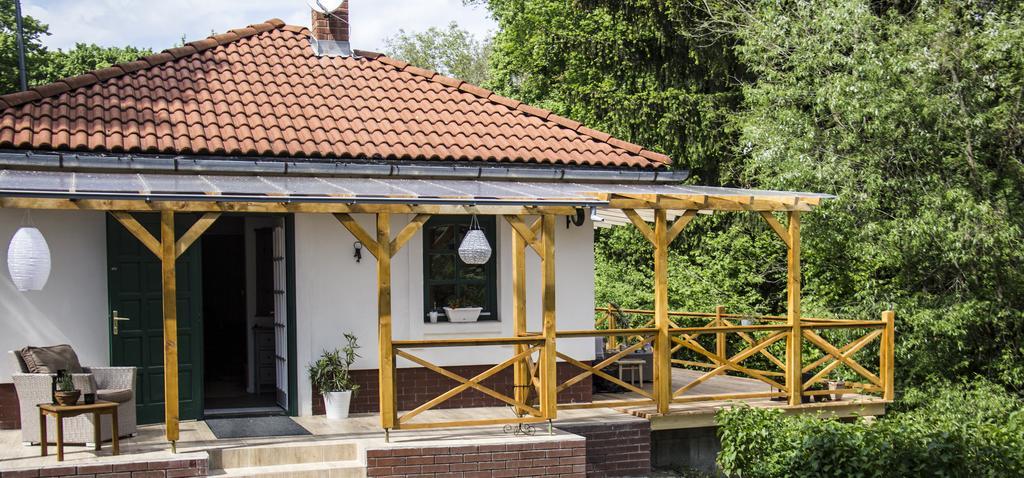 Teraszház Zebegény Villa Kültér fotó