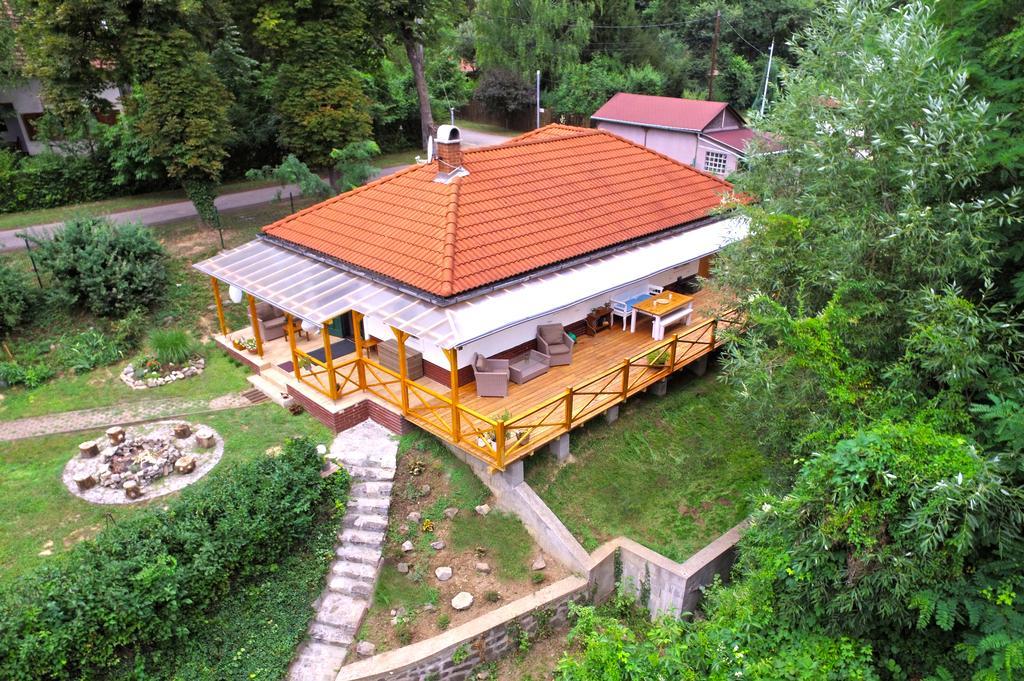 Teraszház Zebegény Villa Kültér fotó
